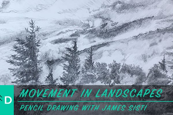how to draw a landscape