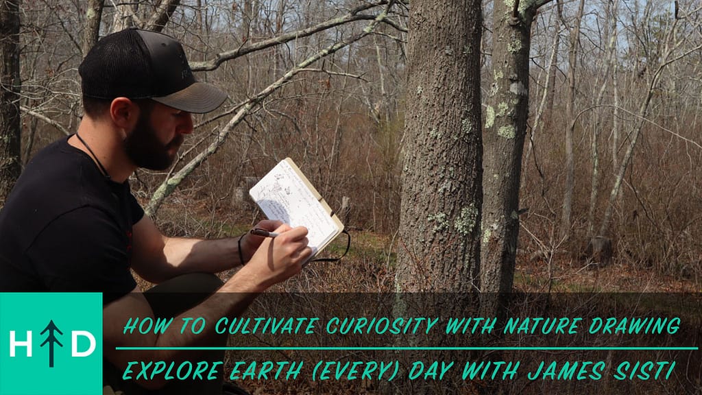 Earth Day Nature Drawing