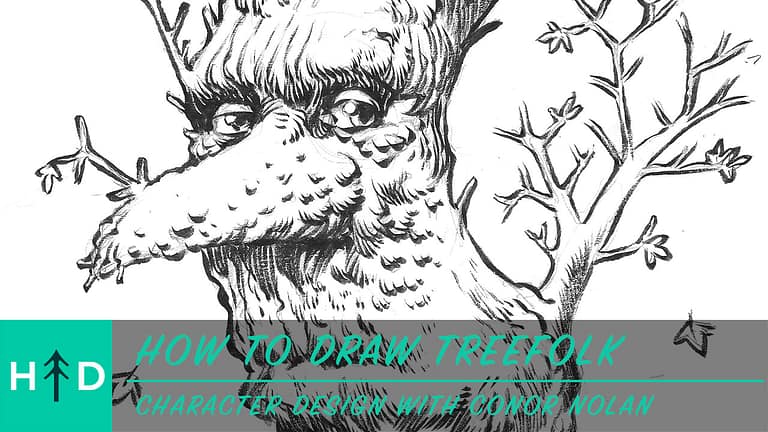 How to Draw Treefolk with Conor Nolan (04-17-21)